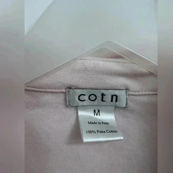 COTN Collection Nightgown Long Sleeve Pink Lounger - Picture 2 of 3